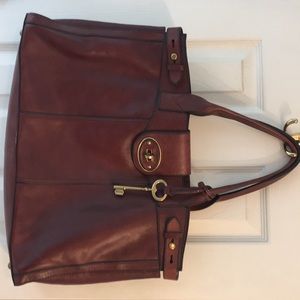 Fossil computer satchel